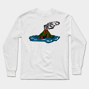 Volcano Island Long Sleeve T-Shirt